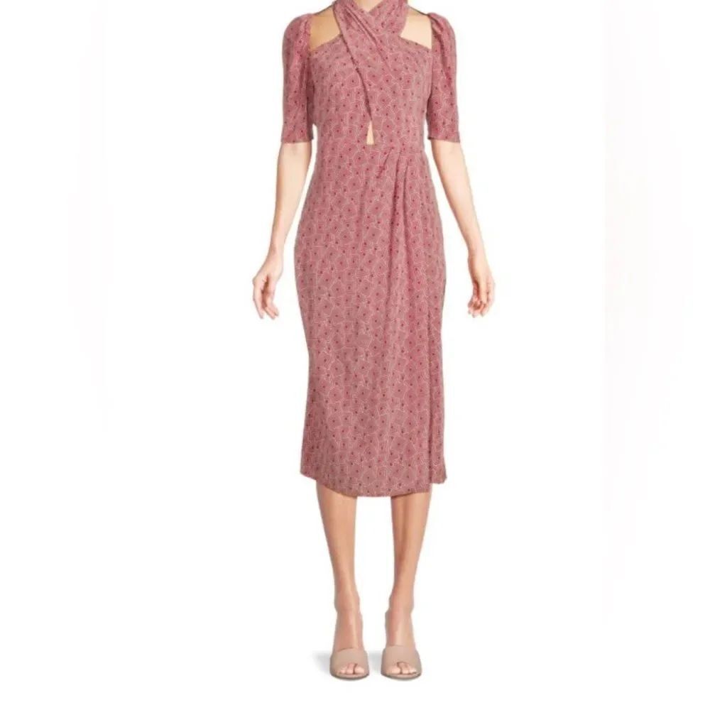 EQUIPMENT
Aveline Print Silk Midi Dress NWT Size 2